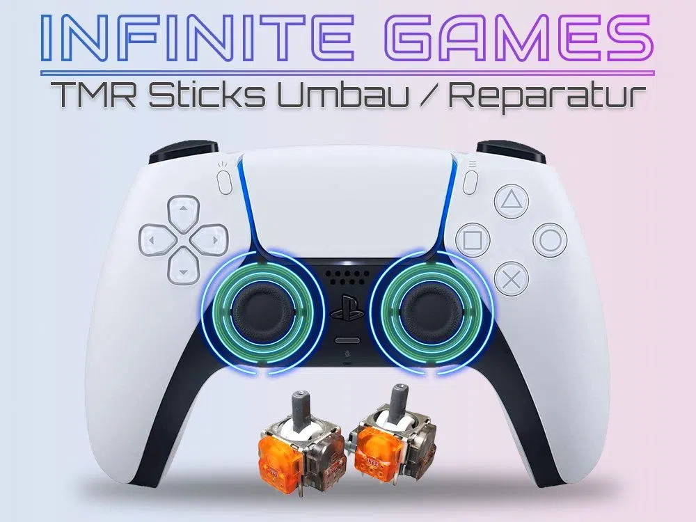✅ TMR Stick Drift Reparatur für Playstation 5 / PS5 Controller