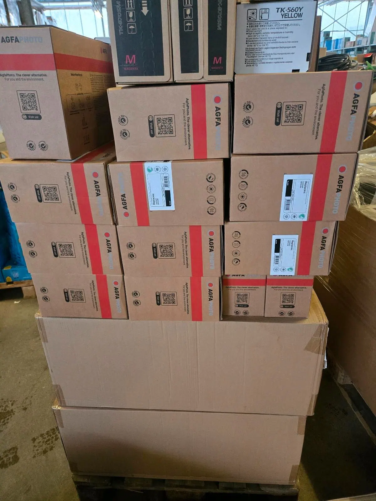 340  Druckerpatronen Palette Neuware Restposten