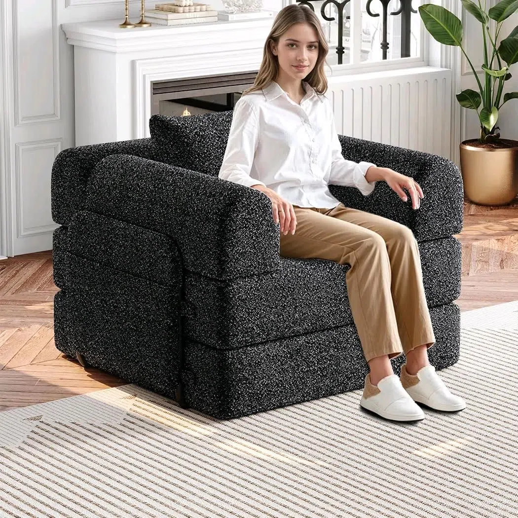 2in1 Schlafsofa/Sessel/Lese-Sofa/Relaxsessel ausziehbar "NEU"