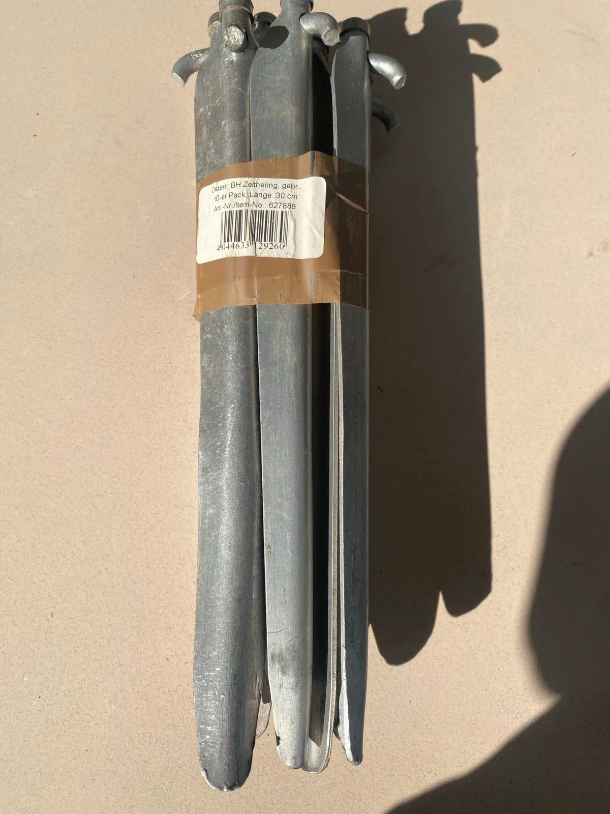 10x Zeltheringe OBH Militär 30cm