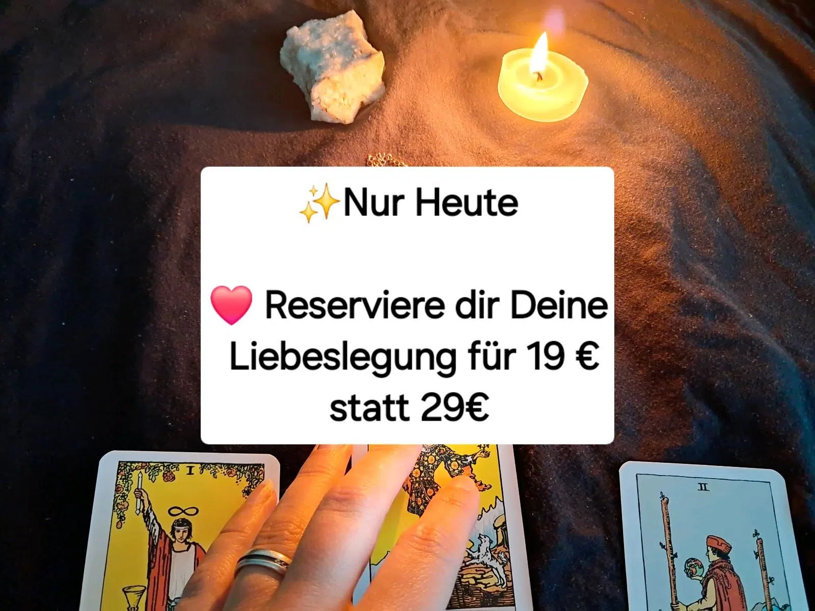 Tarot Kartenlegen ❤️Liebe, Zukunft & Finanzen, Partnerrückführung