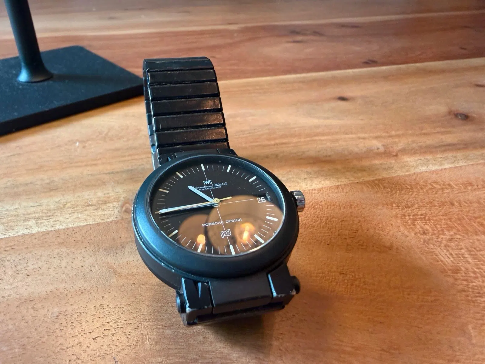 IWC Porsche Design Armbanduhr schwarz Ref. 3510