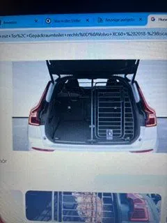 Hundebox für Volvo XC 60 original