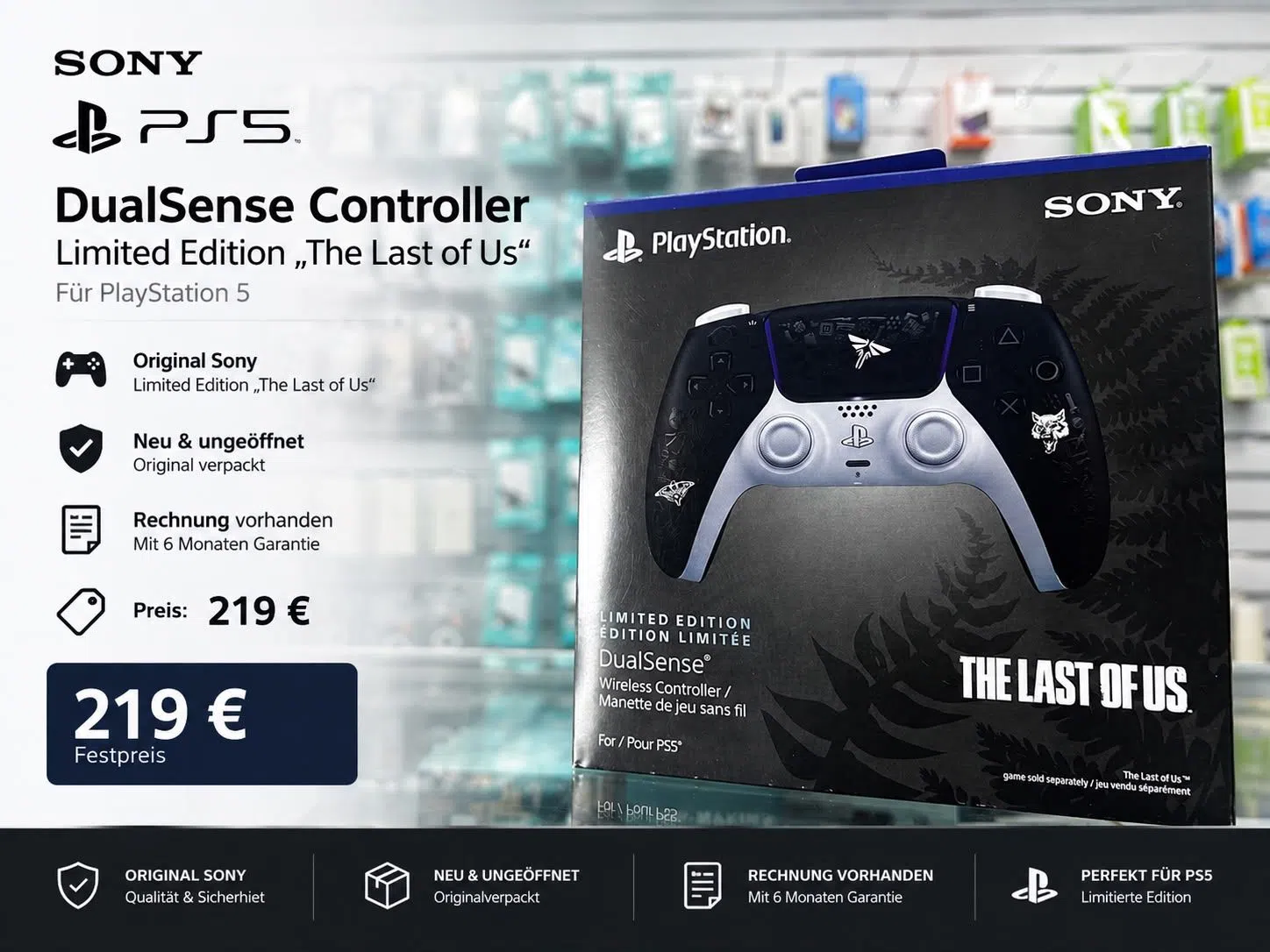 Sony PS5 DualSense Controller | Original & Neu |Limited Edition