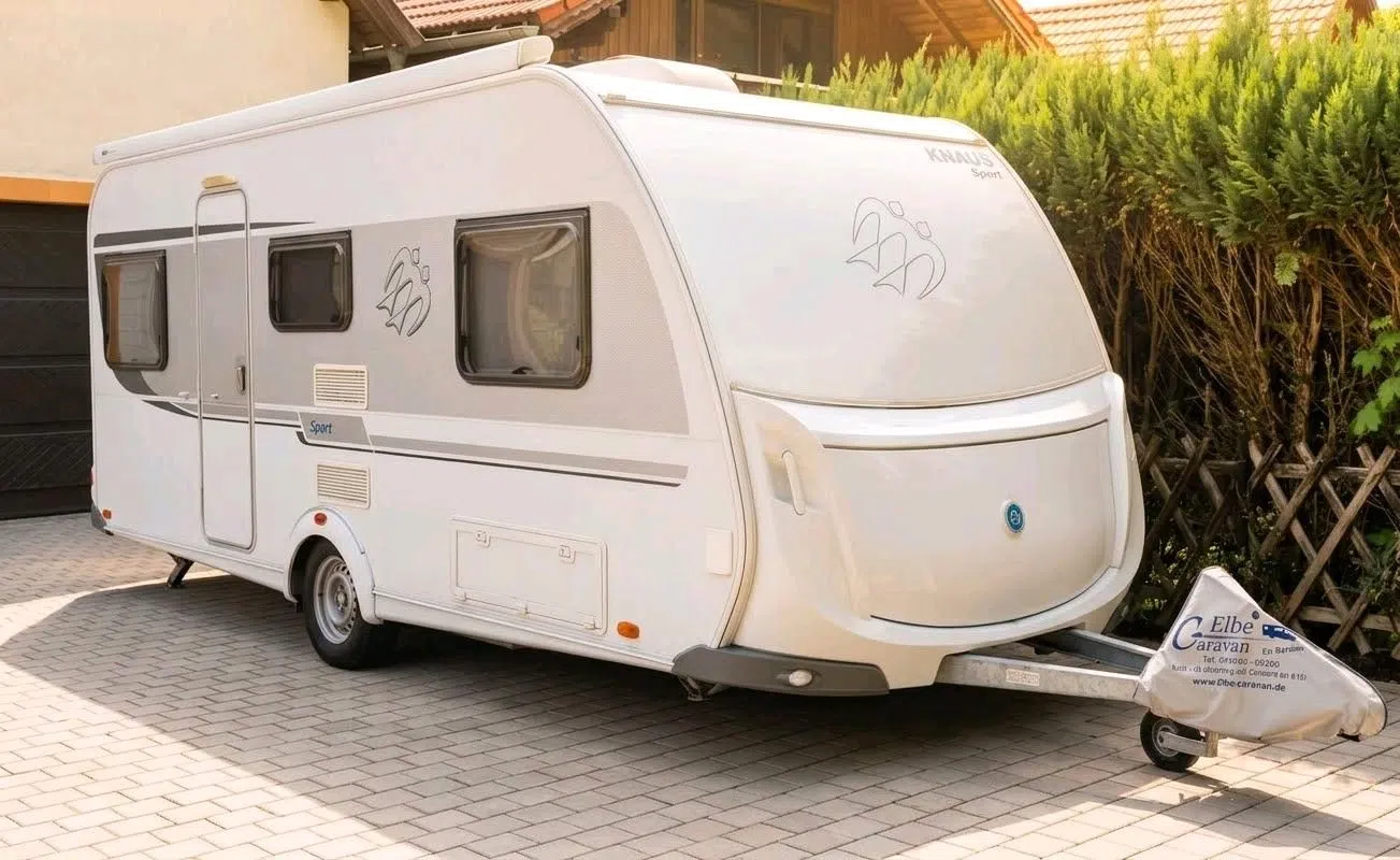 KNAUS SPORT 500 EU MOVER, DACHKLIMA | MARKISE m. Wänden | VORZELT