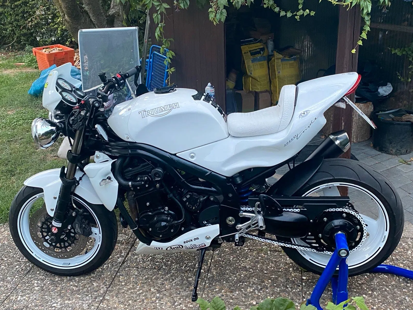 Triumph Speed Triple Black &White