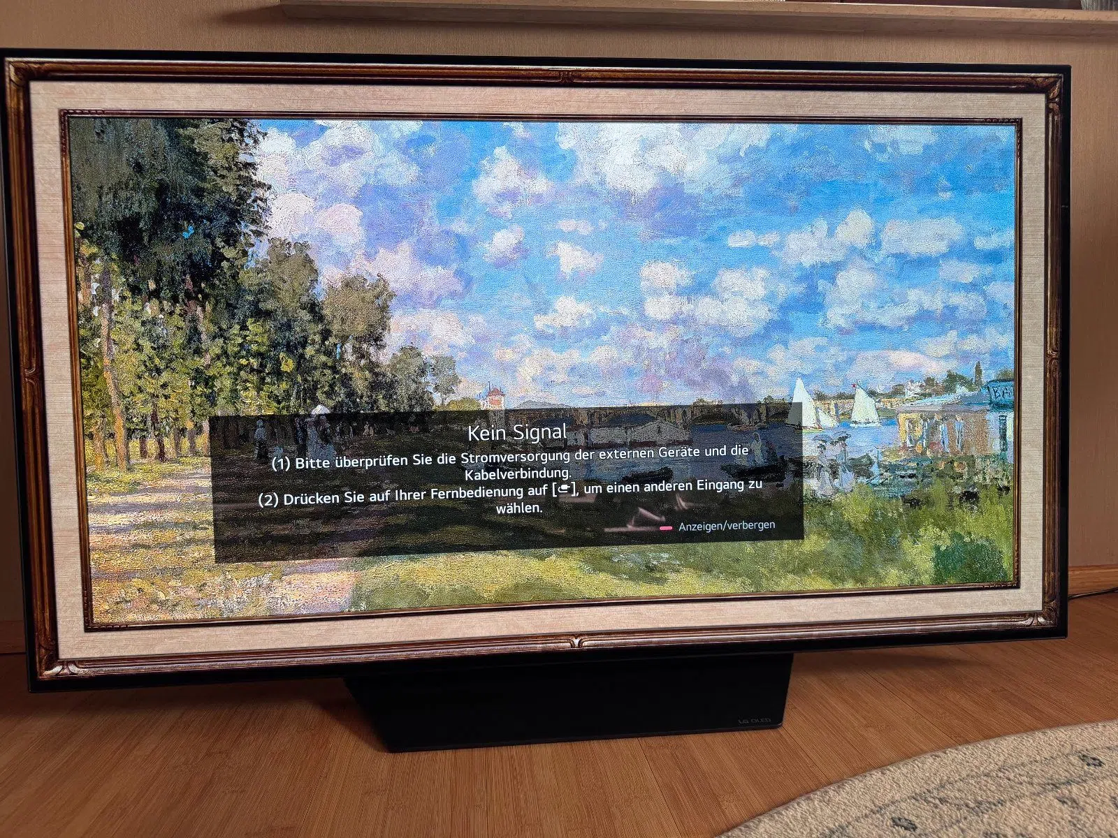 Fernseher LG OLED 55 Zoll (OLED55BX9LB) - Top Zustand!