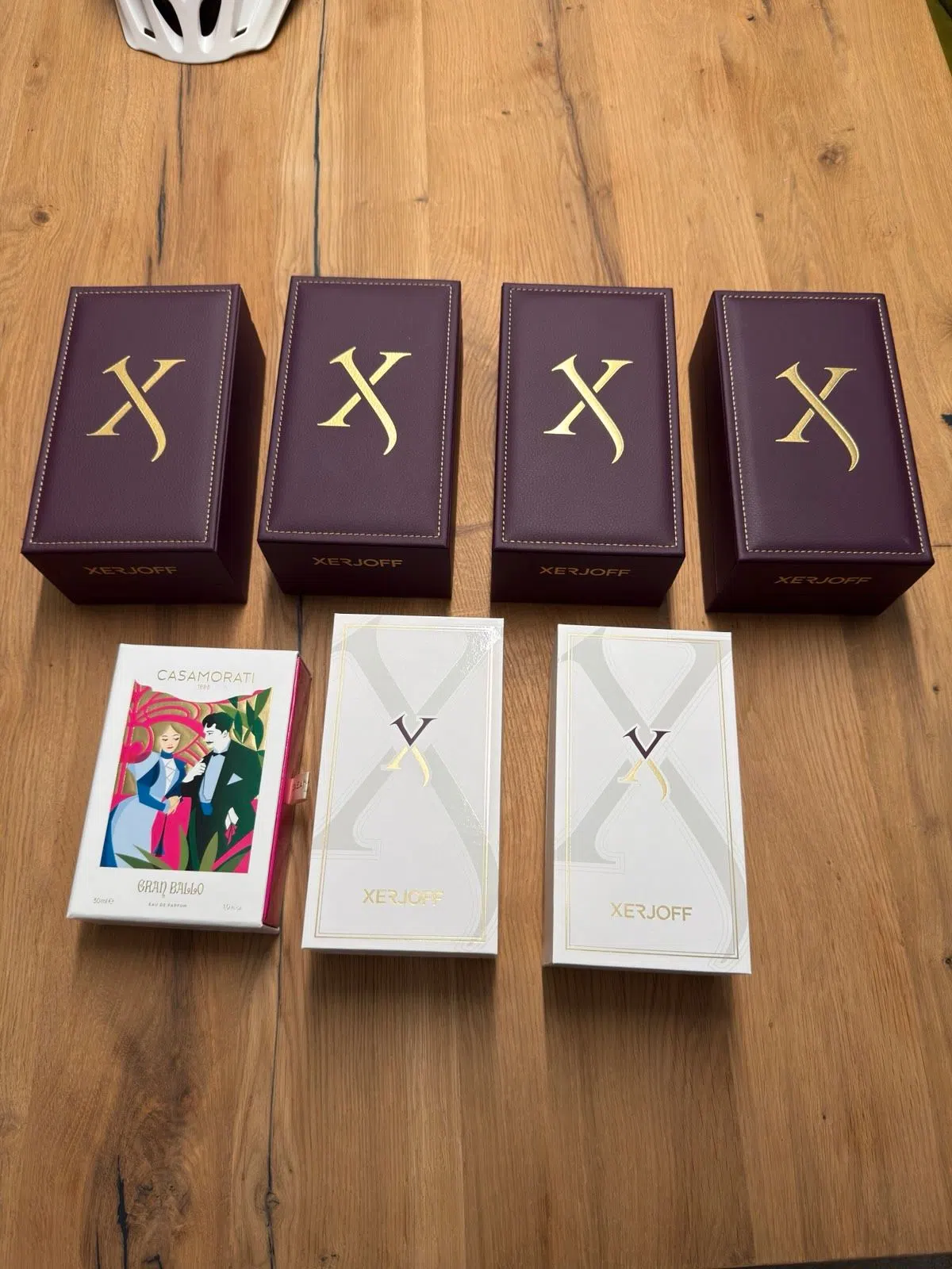 7 Xerjoff Parfüm Leerverpackungen