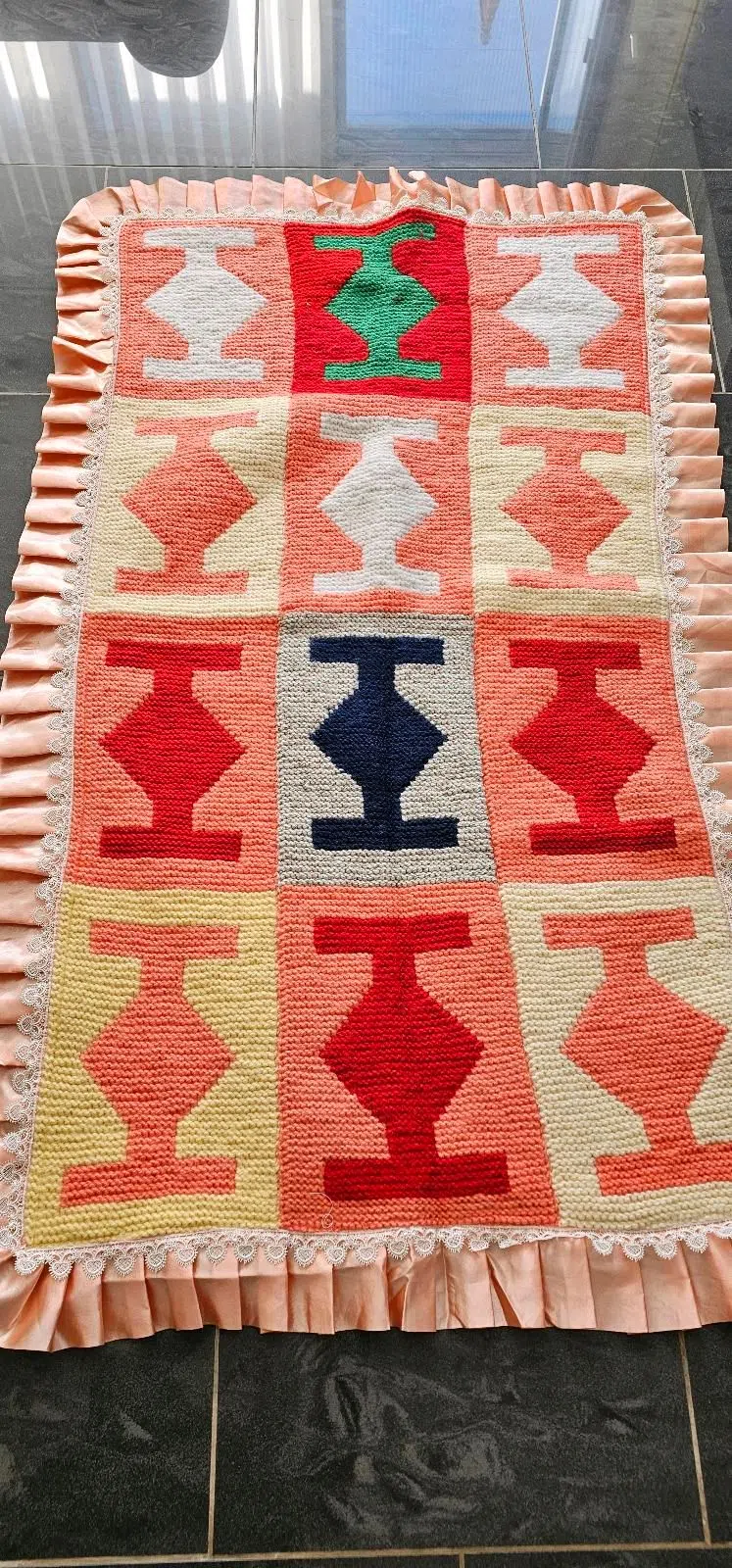 Decke,Teppich Handgemaakt