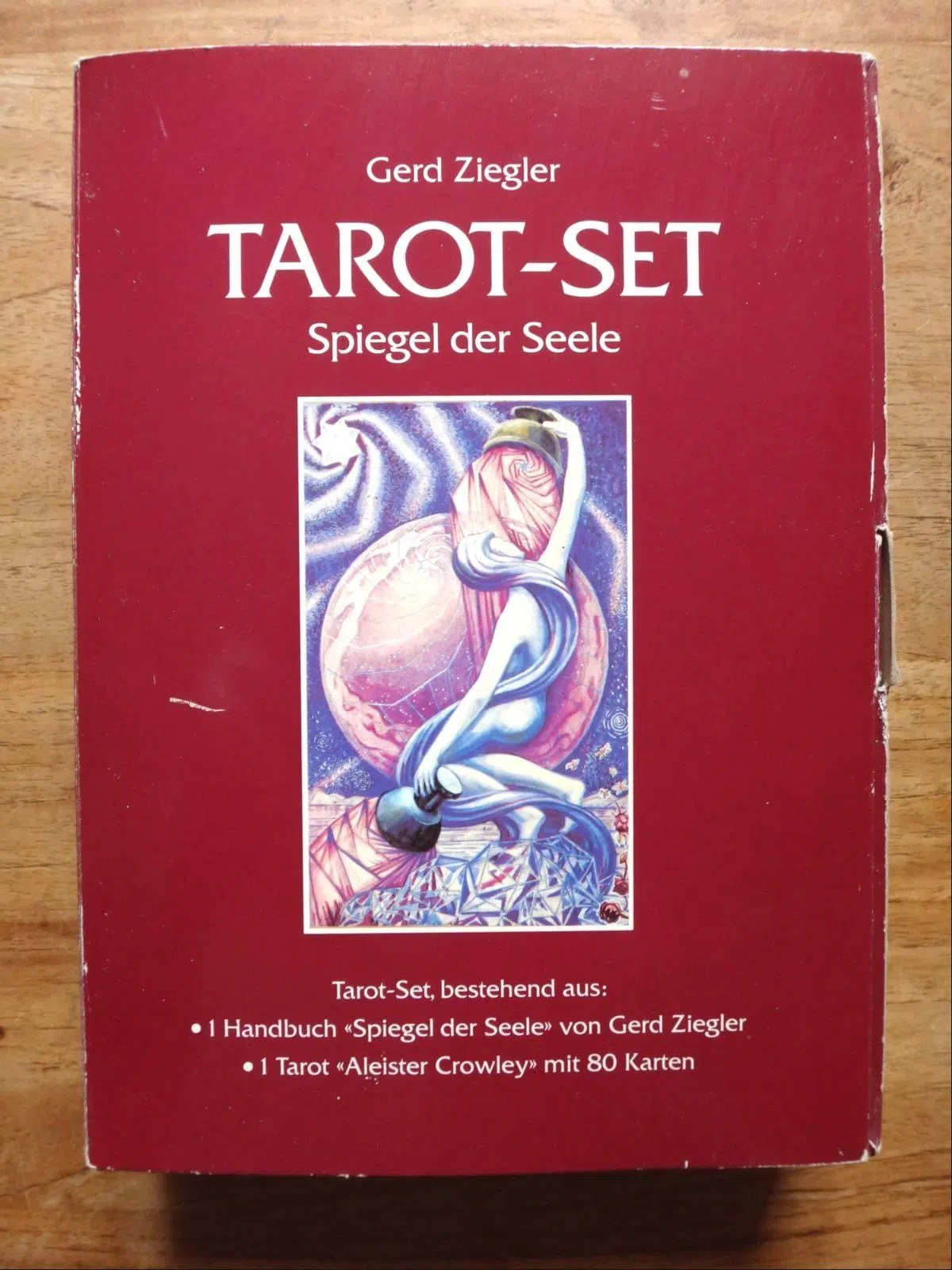 TAROT SET SPIEGEL DER SEELE + HANDBUCH - GERD ZIEGLER - URANIA