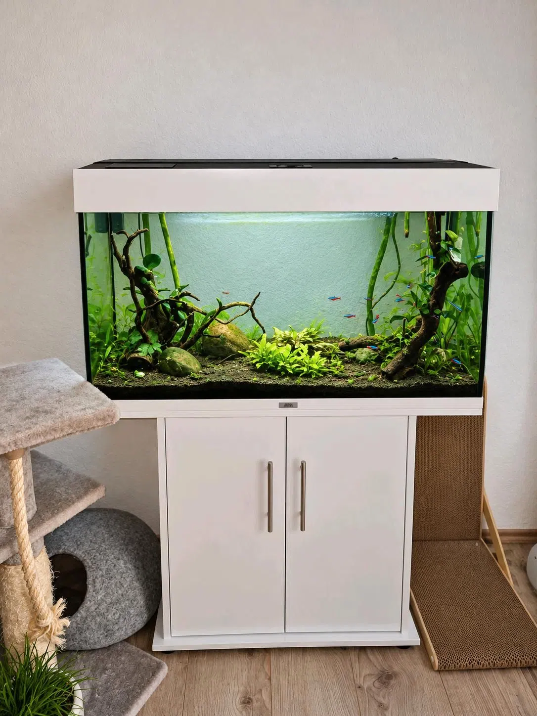 JUWEL Aquarium Komplettset mit Unterschrank