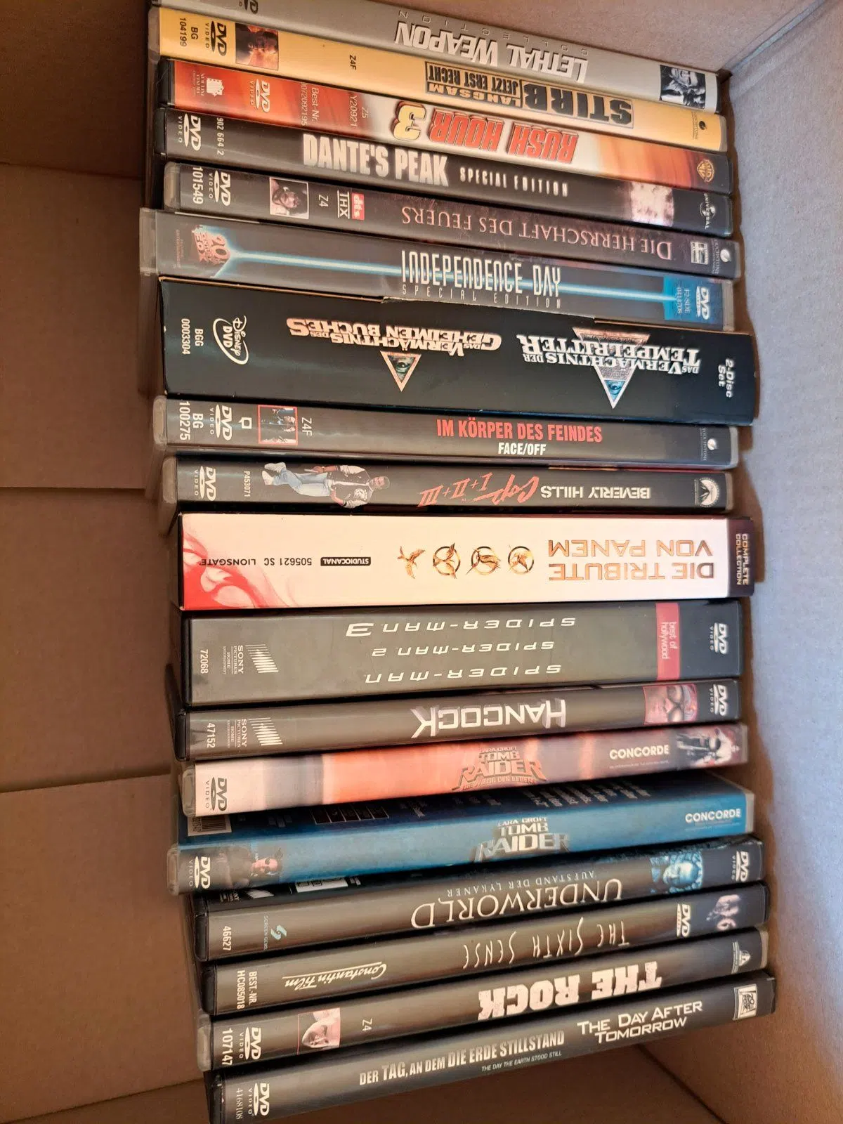 Riesiges DVD- Paket: Action,Thriller&Blockbuster (18Filme im Set)