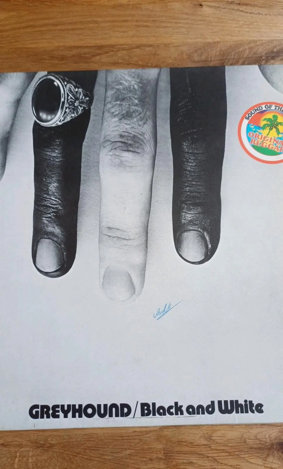 Greyhound black and white Vinyl Schallplatte Reggae Trojan Rec.