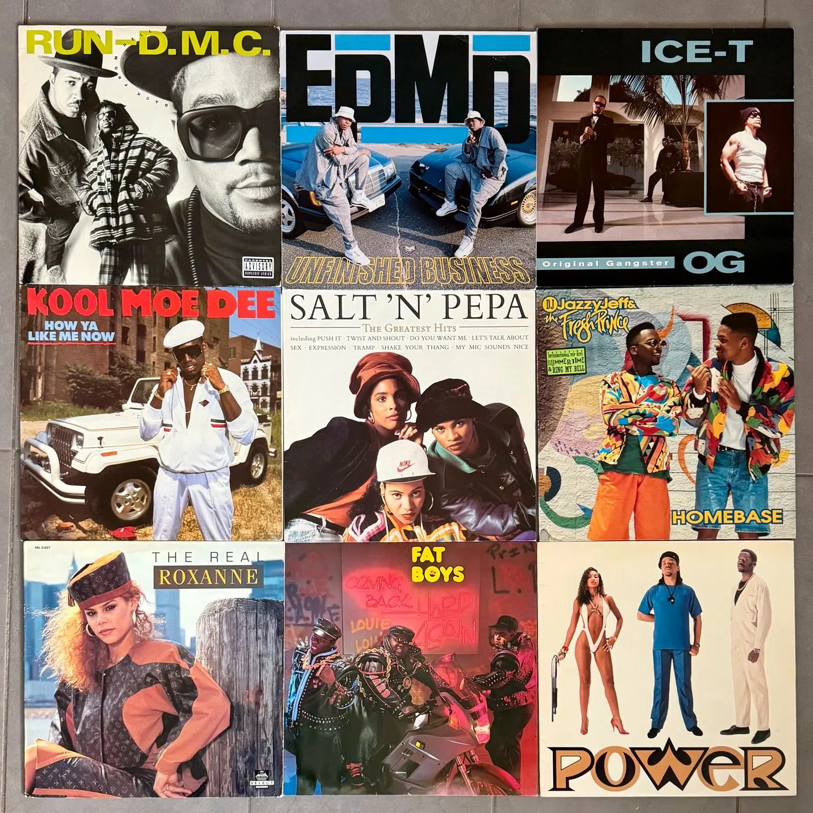 9 Hip-Hop Vinyl LPs | Schallplatten