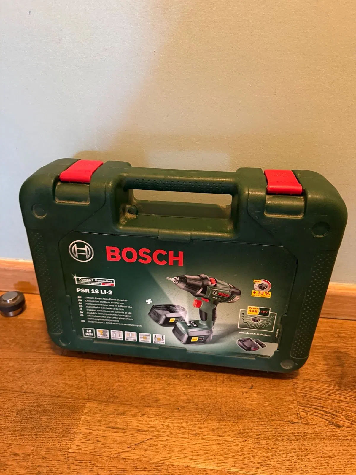 Bosch Koffer leer PSR 18 LI 2 Bohrmaschine Aufbewahrung Case