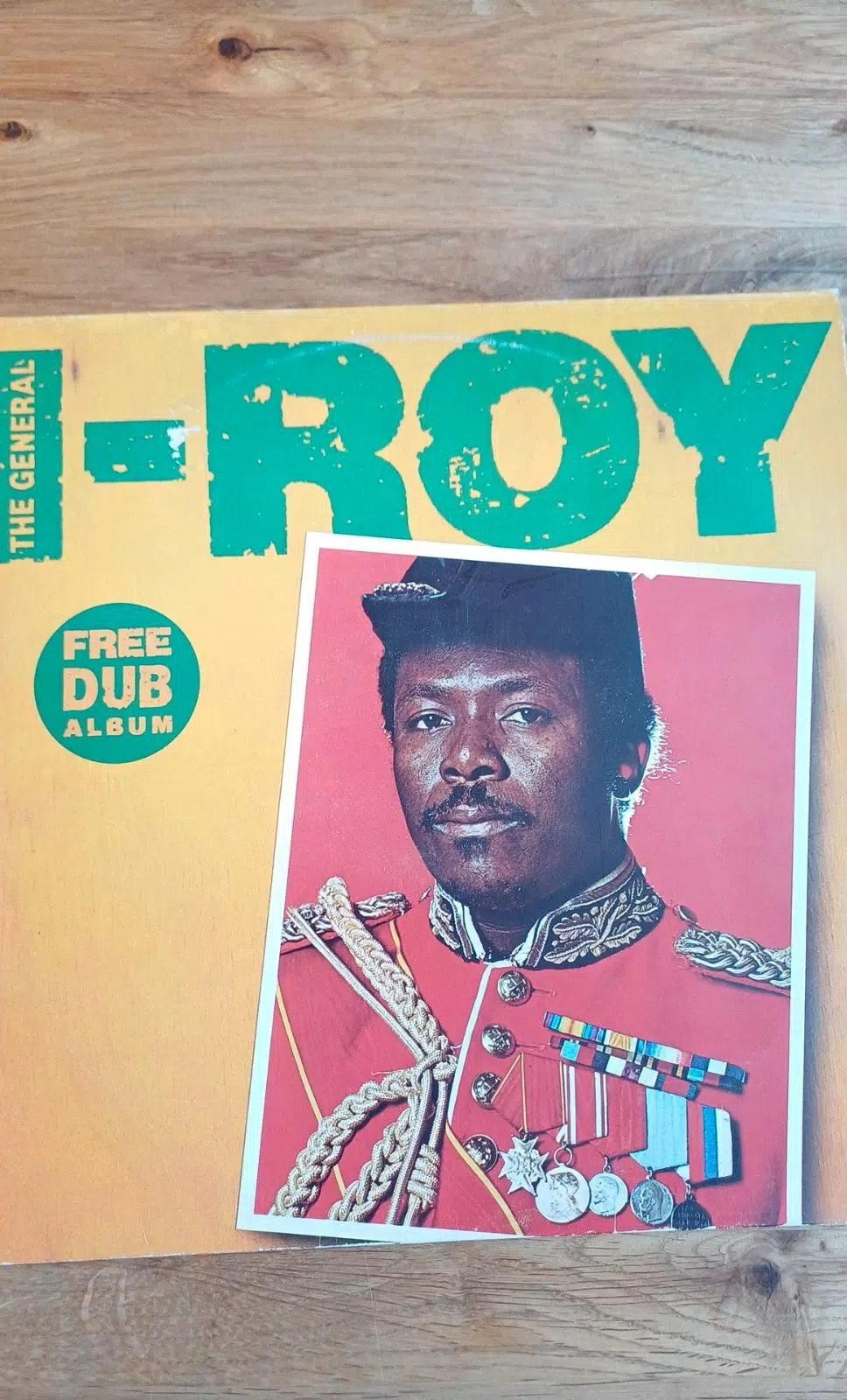 I-Roy the general free Dub Album Vinyl Schallplatte DLP Reggae