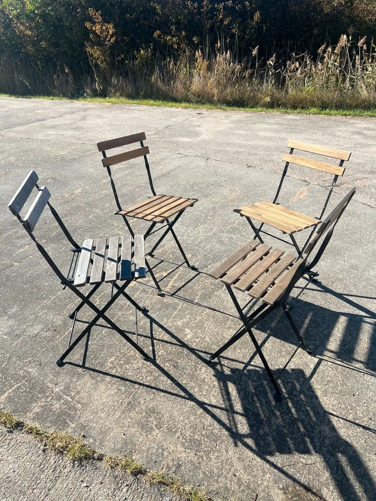 Ikea Gartenstühle Falt Stühle 20 Stück ( nur zusammen)