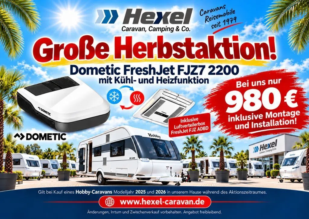 Hobby De Luxe 400 SFe 1.500 kg Auflastung