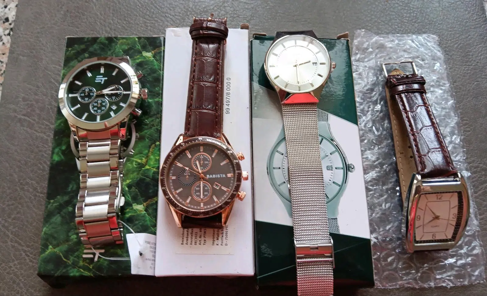 Armbanduhren 4 Modelle UNGETRAGEN !!