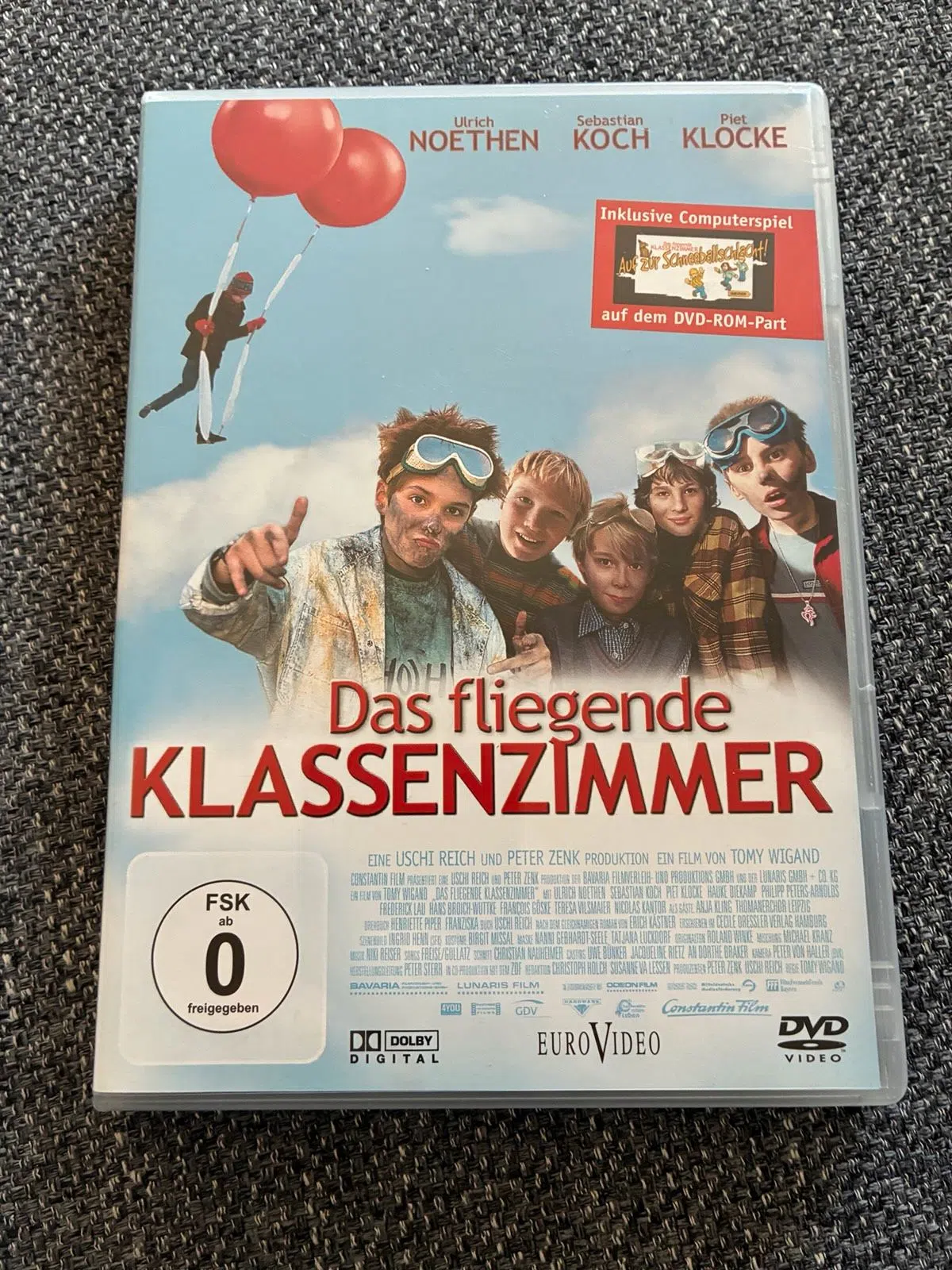 DVD-Klassiker „Das fliegende Klassenzimmer“