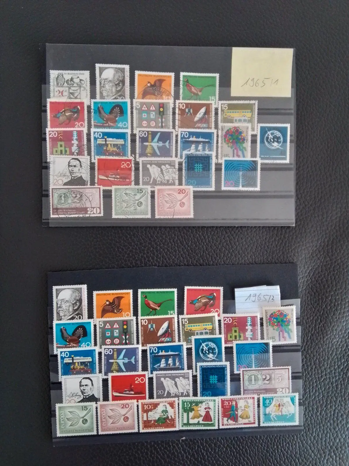Briefmarken Sammlung BRD gestempelt & ungestempelt