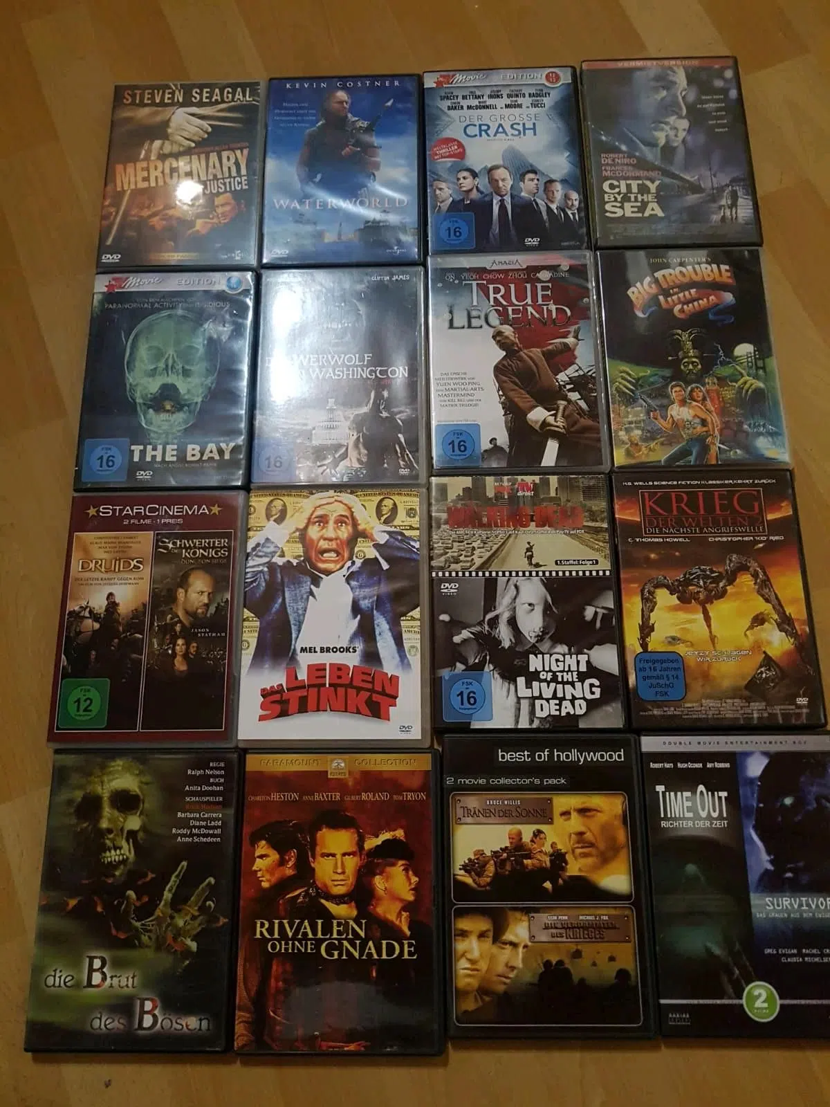 DVD Filme (Sammlungs Auflösung)