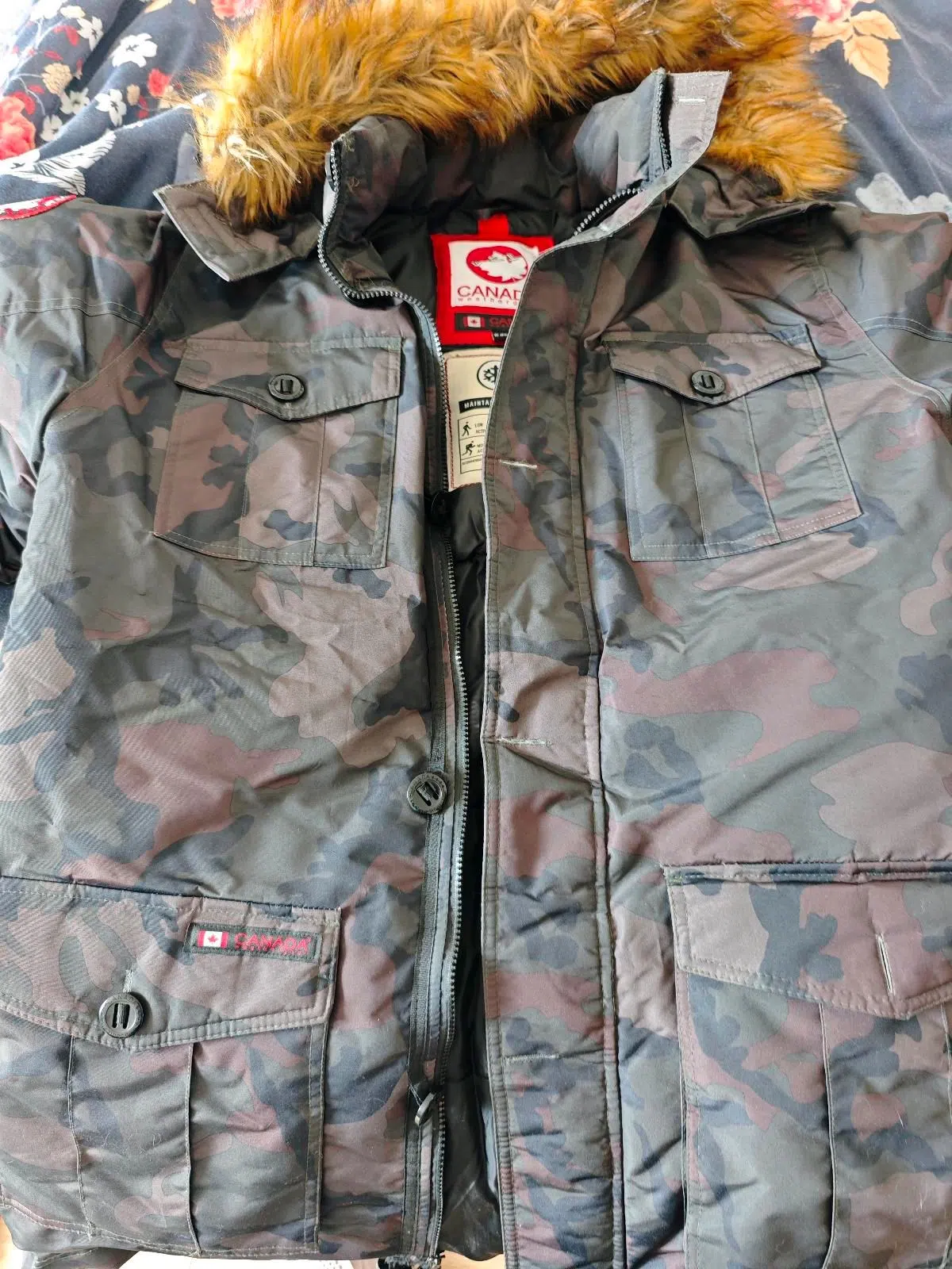 Herrenjacke XL Canada Weathergear