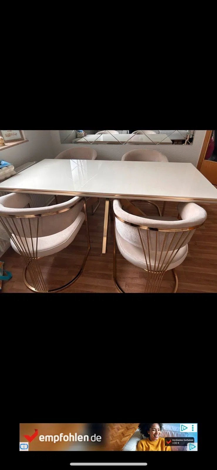 Esstisch mit 4 Stühlen