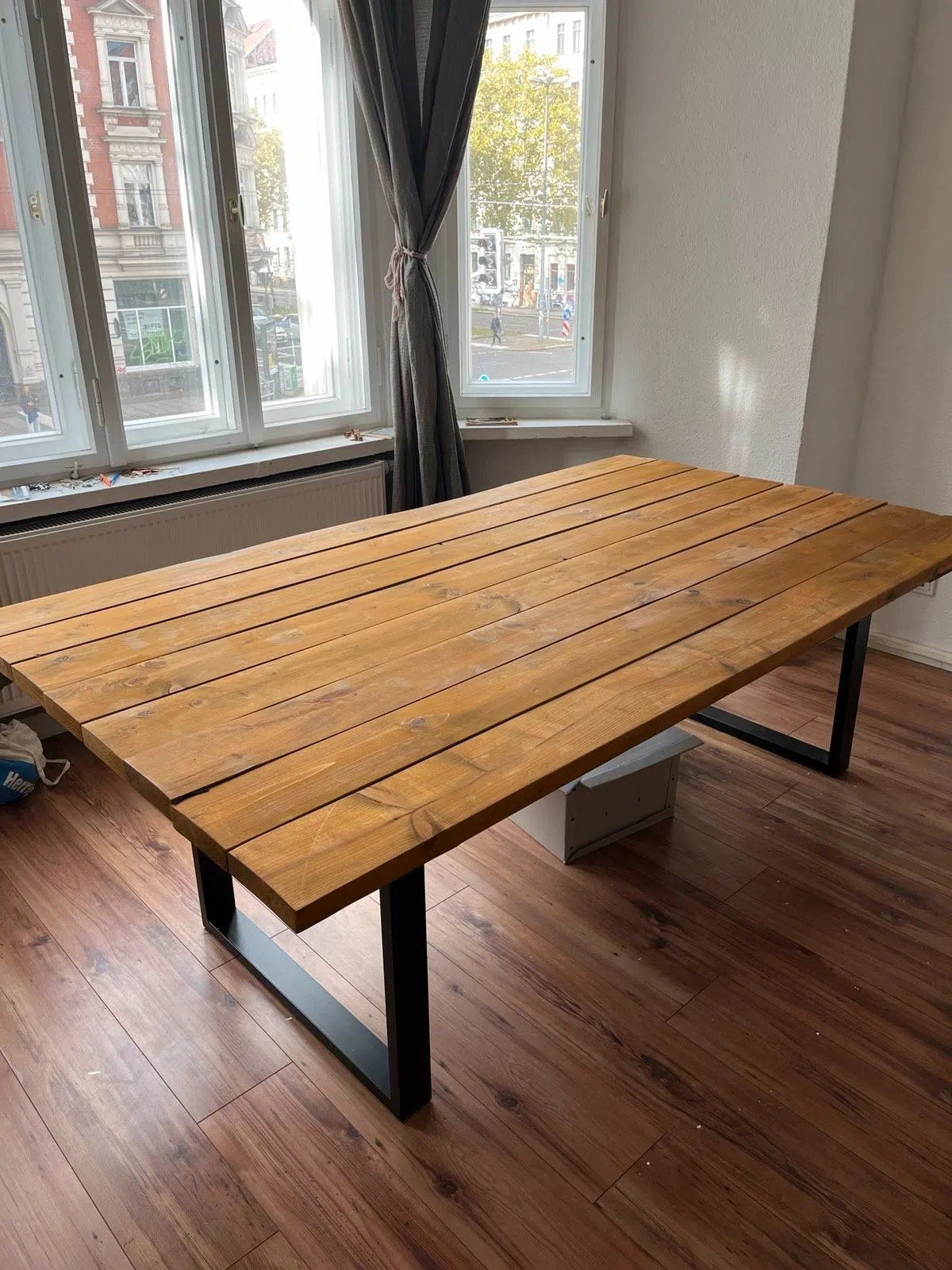 Holztisch 200 x 116 x 76 cm