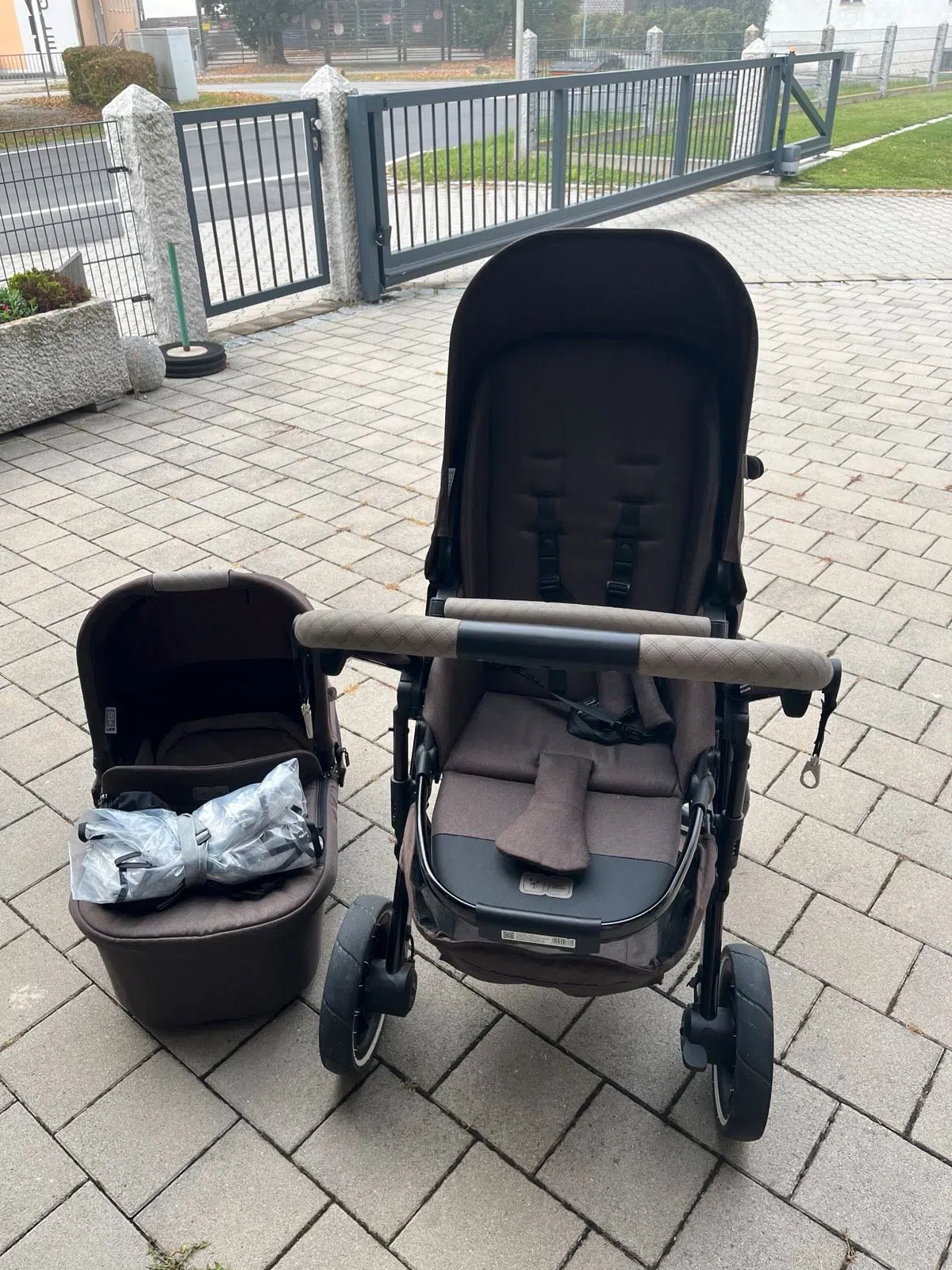 ABC Design Salsa 4 Air Kinderwagen Set in Herb