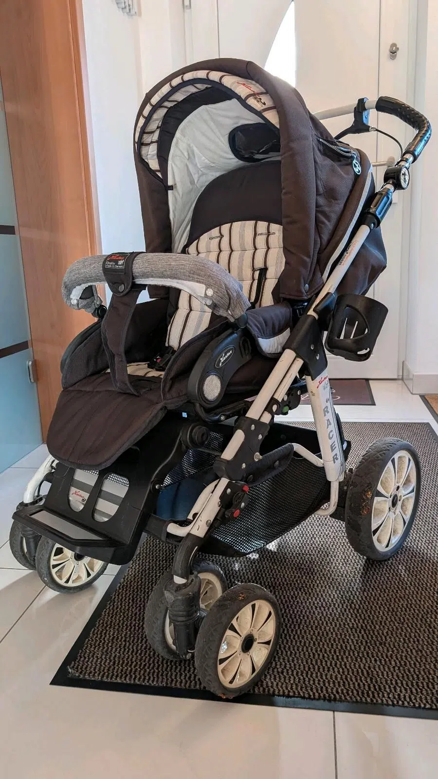 Hartan Racer, Kinderwagen, Buggy, babywanne, viel Zubehör,