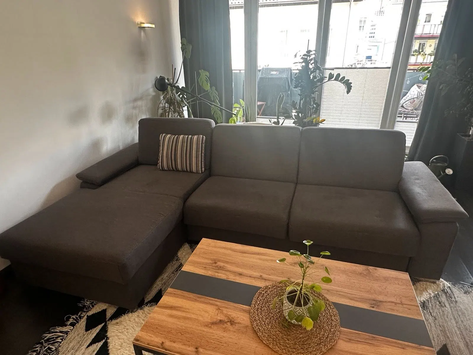 Hochwertiges Bali Eckschlafsofa