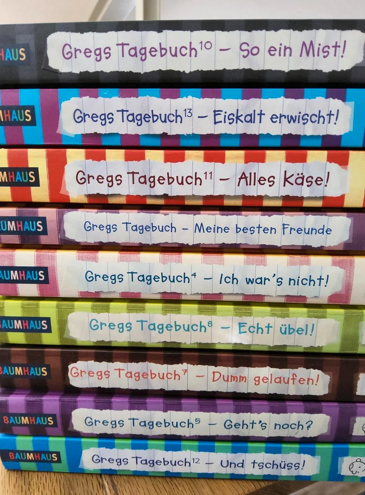 Gregs Tagebuch ... Sammlung von 9 Ausgaben