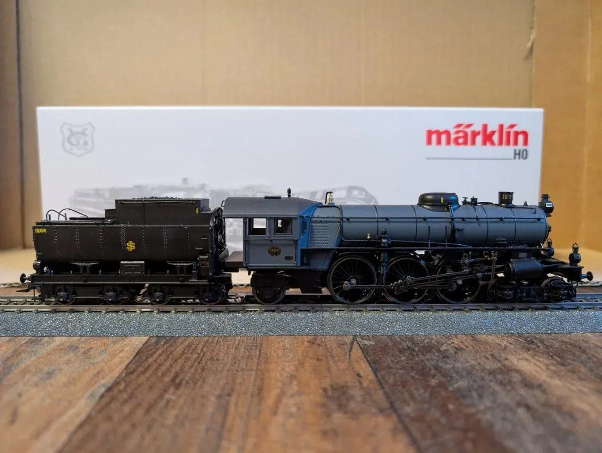 Märklin 39490 H0 Dampflok Litt F 1200 der SJ