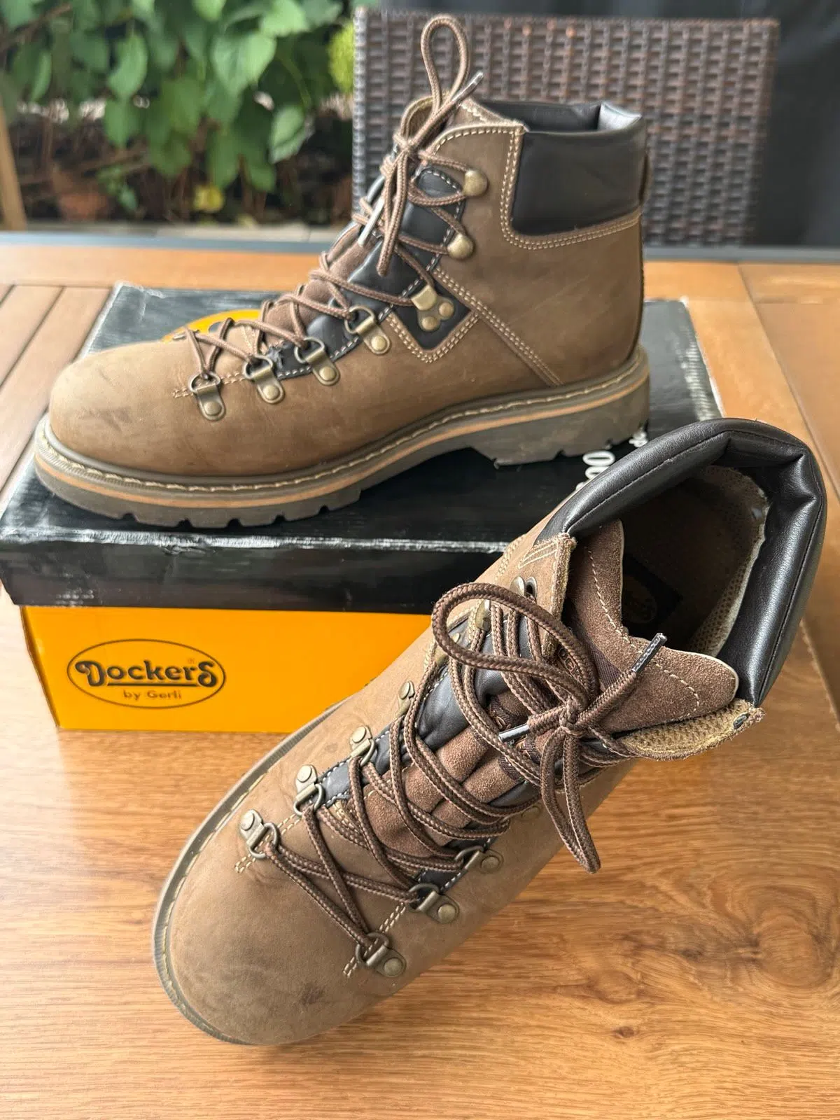 Dockers Stiefel Herren braun Größe 43
