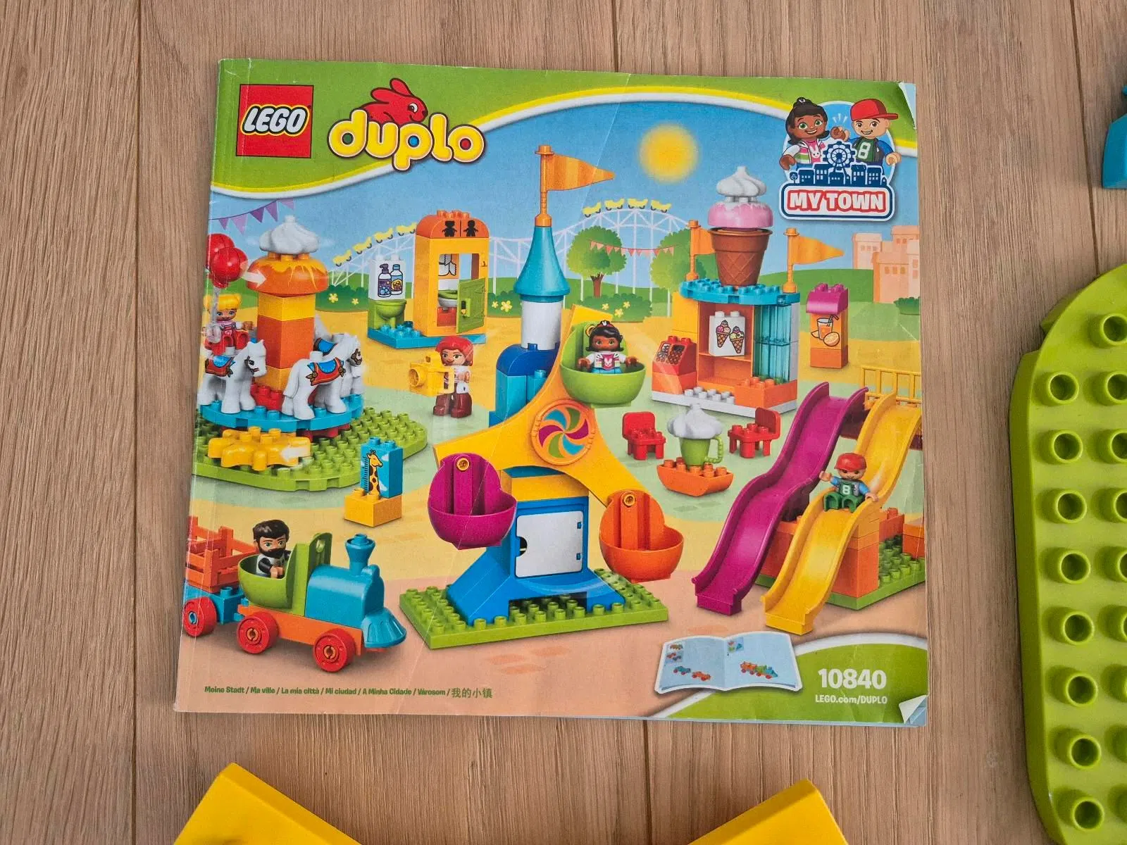 LEGO Duplo 10840 Großer Jahrmarkt, vollständig mit Anleitung