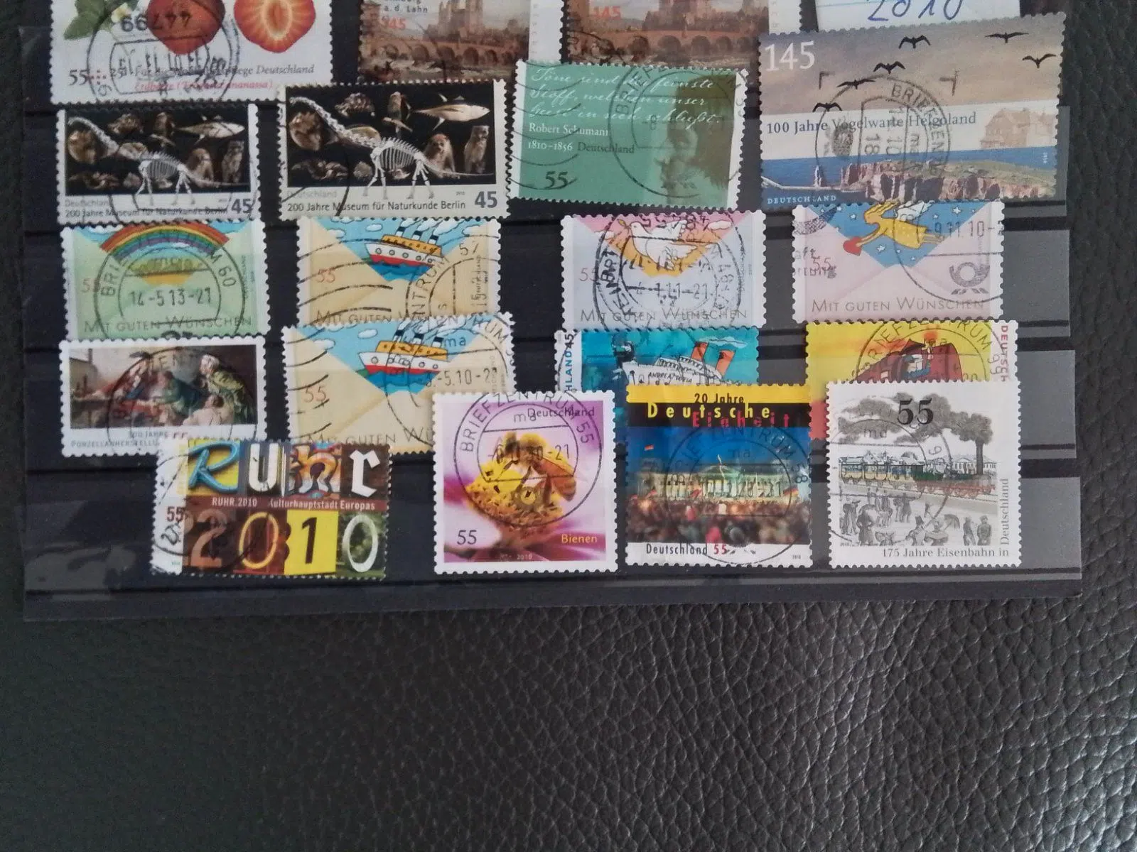 Sammlung Briefmarken BRD 2010 gestempelt