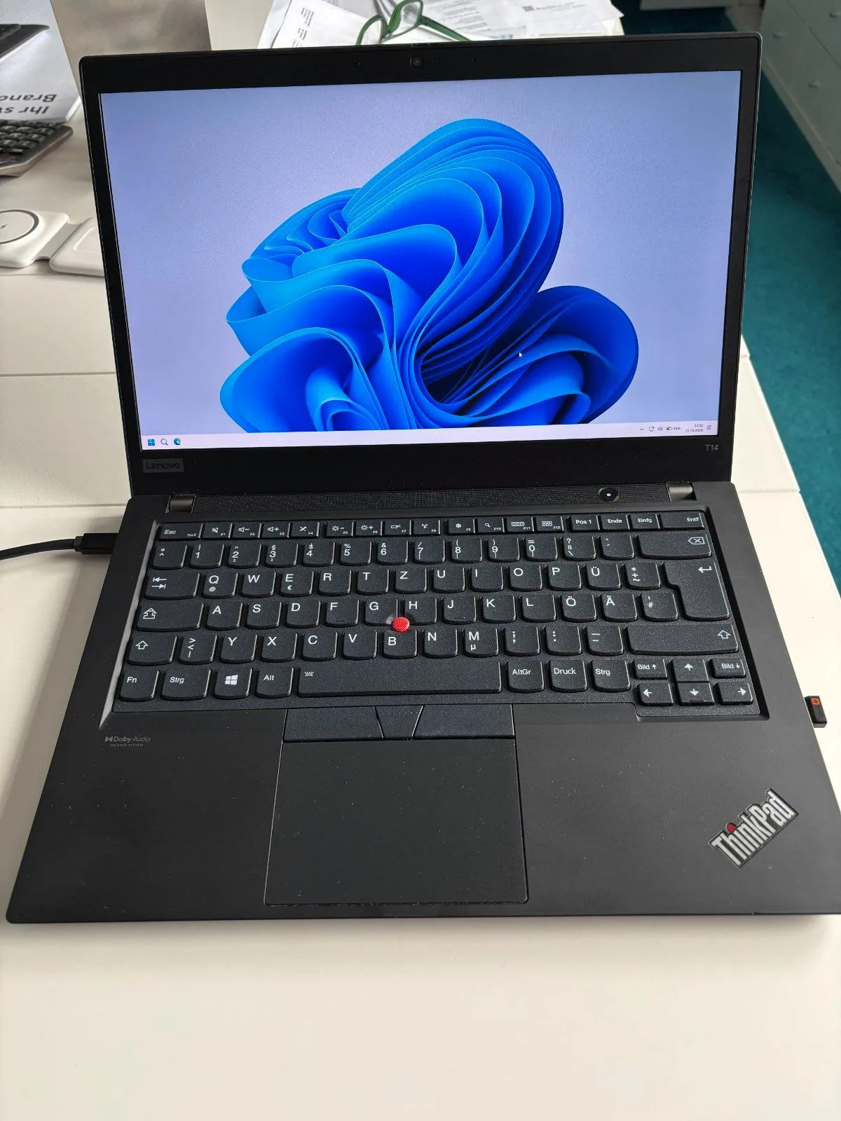 Lenovo ThinkPad T 14 Gen2 Intel i7, 32 GB, 1TB SSD, Garantie