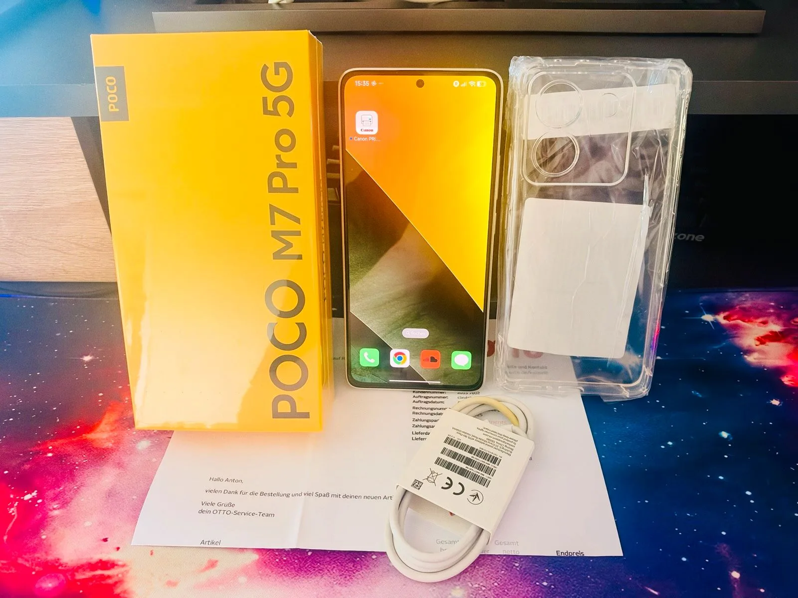 POCO M7 Pro 5G 12GB/512GB mit OVP & Rechnung