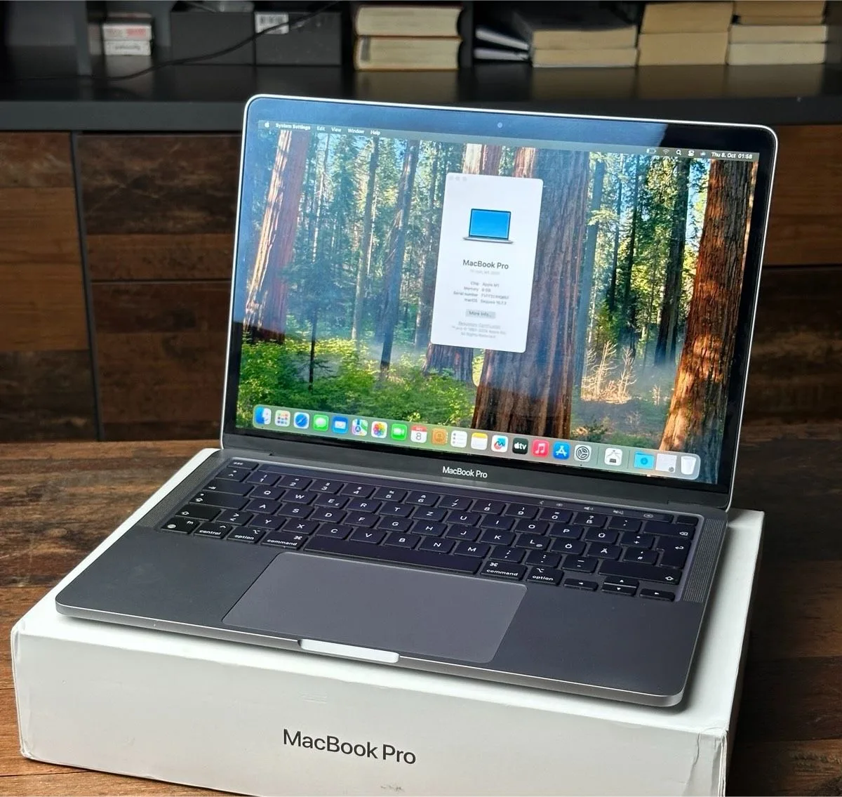 Apple Macbook Pro M1 512gb 8gb, 13,3" - Late 2020