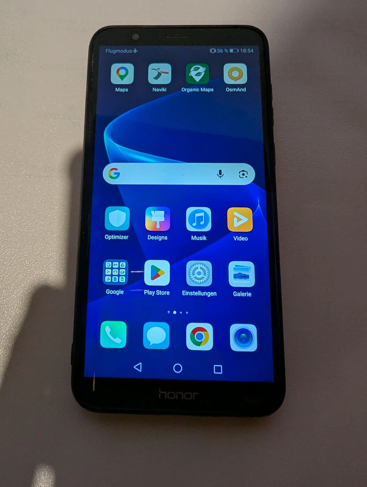 Huawei Honor 7X mit Dual-Sim