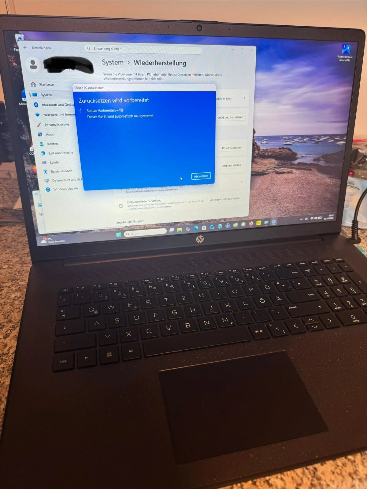HP 17-cn0217ng Notebook neuwertig