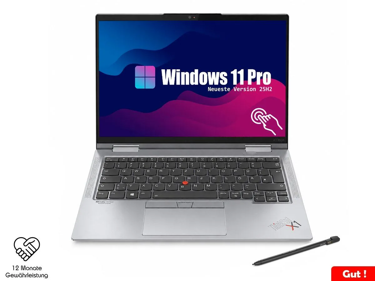 Lenovo ThinkPad X1 Yoga Gen 7 i7-1265U 32GB 512GB Touch 400Nits