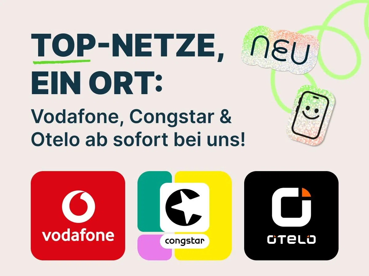 Vodafone Congstar & otelo – Handyvertrag Apple Samsung Xiaomi TV