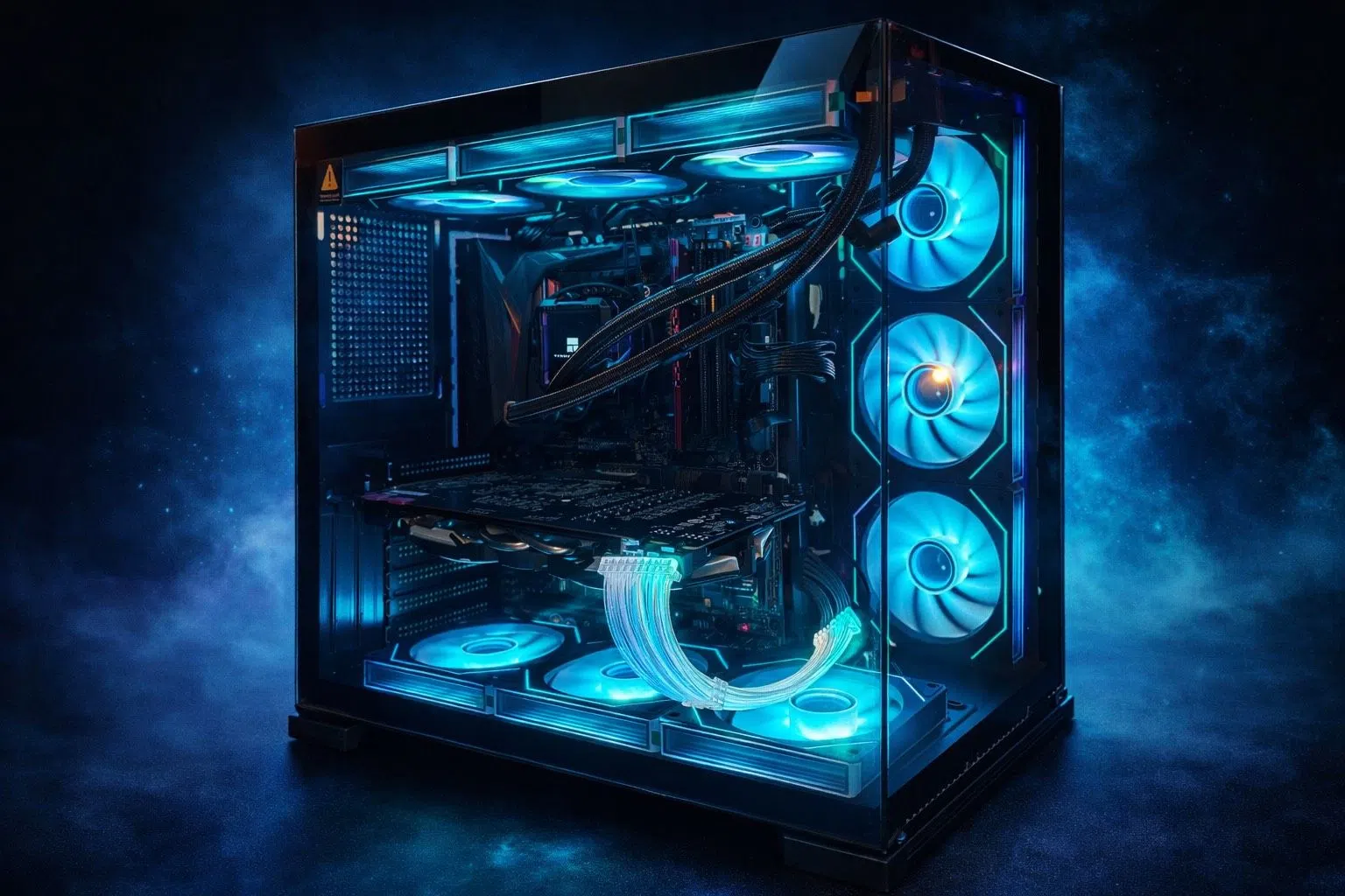 Gaming PC Intel i5-6500 NVIDIA GTX 1080 32GB RAM RGB