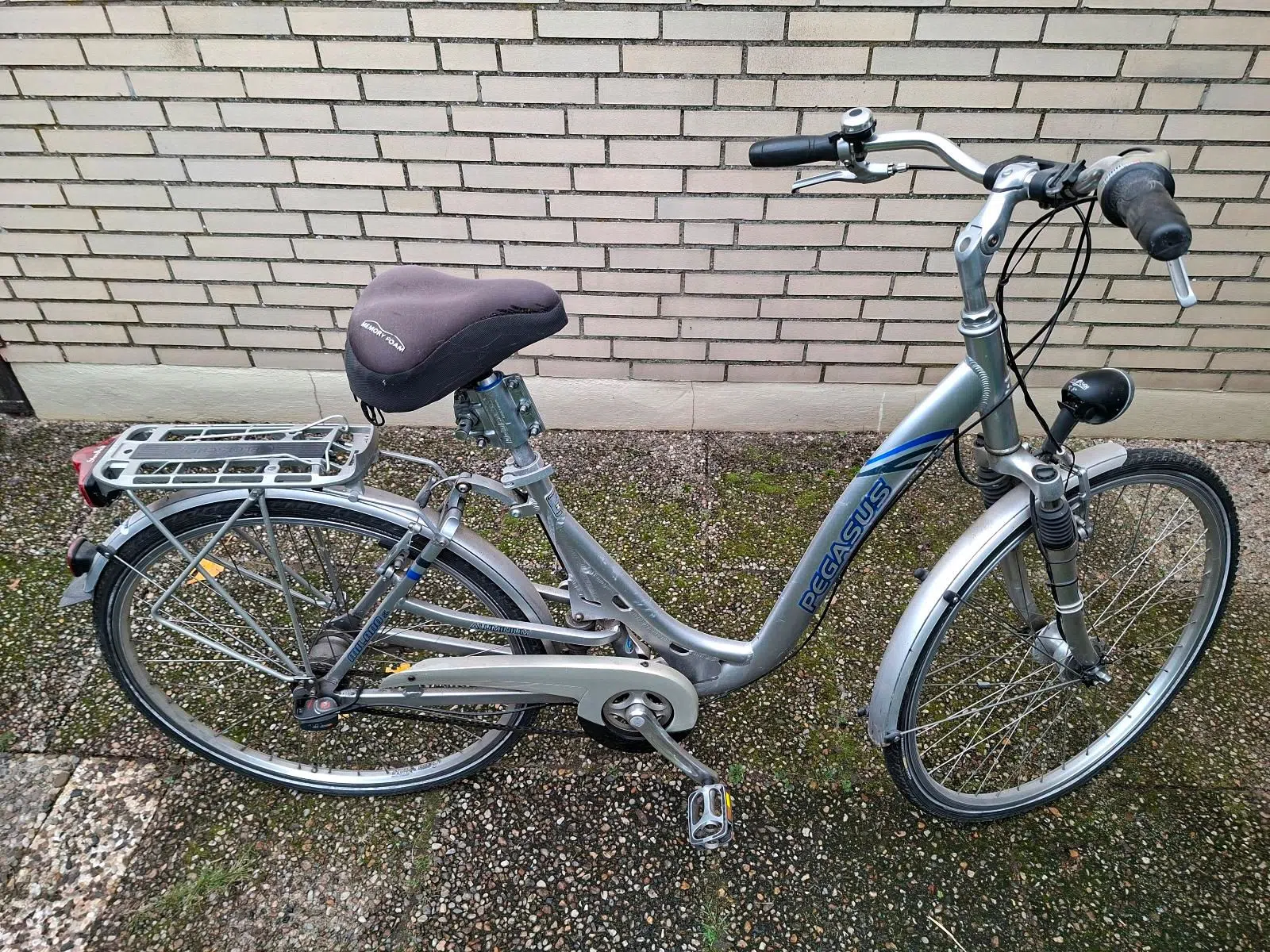 Pegasus Damen Citybike, silber, gut erhalten