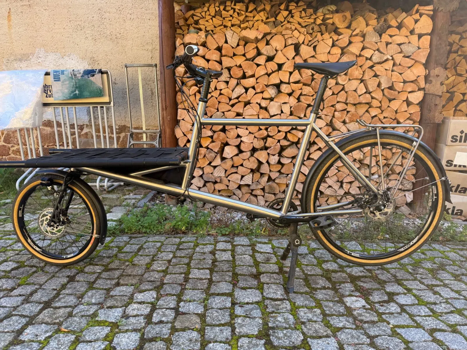 Lastenrad OMNIUM Titanrahmen