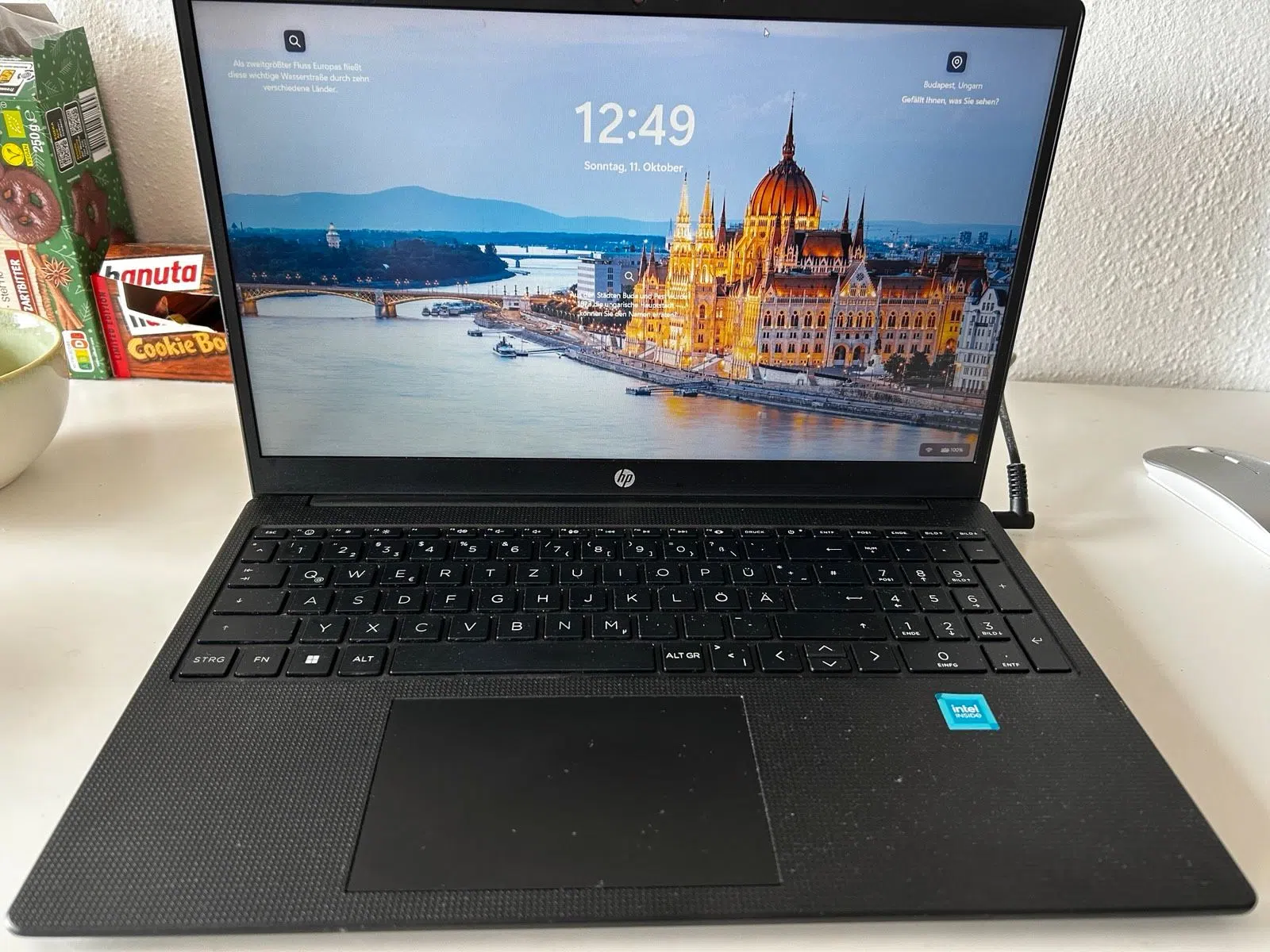 HP Notebook 15,6 Zoll, Intel Celeron N100, 4GB RAM, 128GB SSD