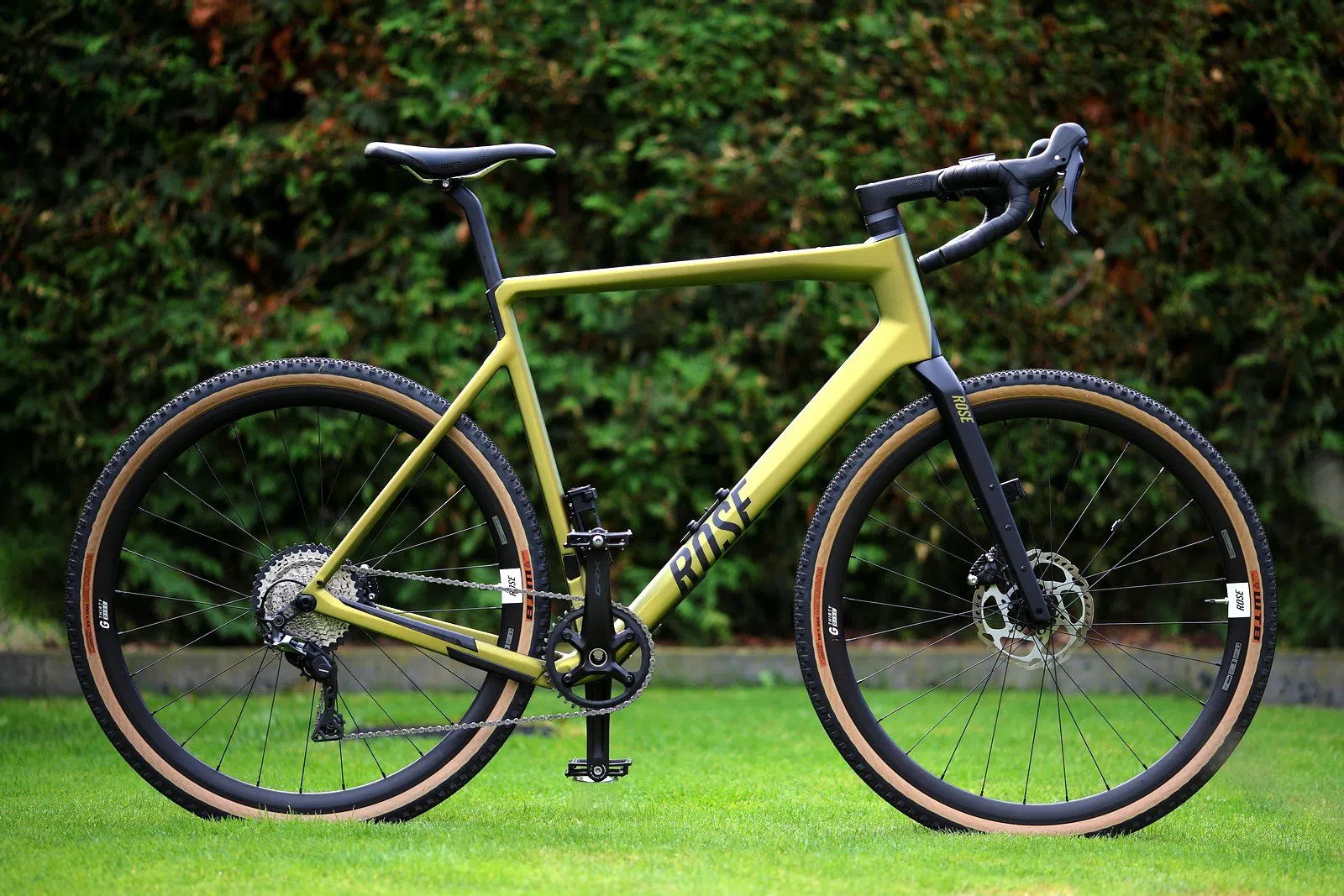 ROSE BACKROAD GRX RX600 1x11 Carbon Gr. 62cm Gravel Pepper Green