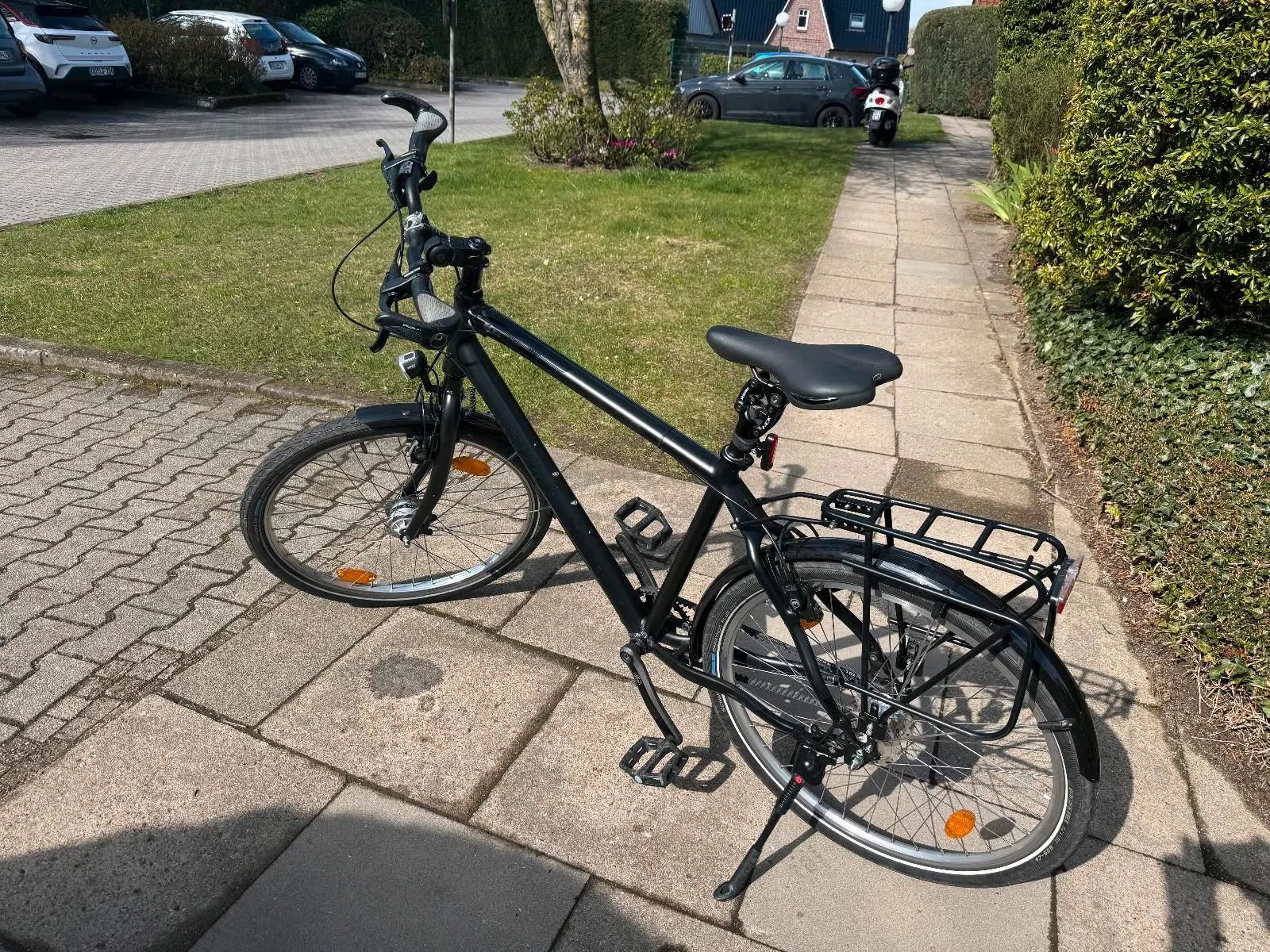 Simplon Kagu - Herrenfahrrad Trekkingrad Citybike Riemen schwarz